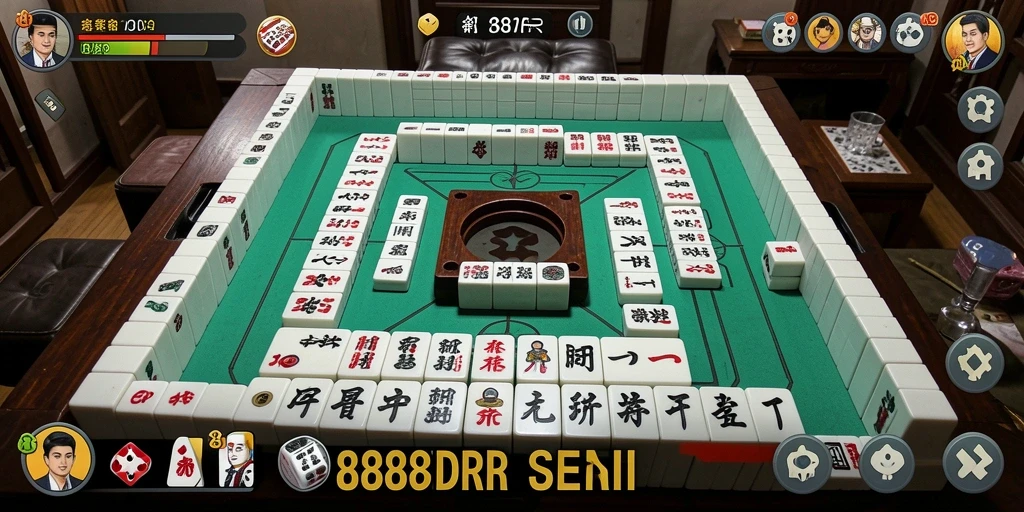 Tampilan permainan Mahjong yang menarik dalam 888IDR.