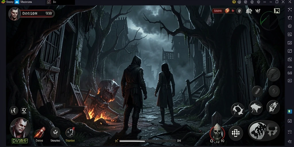 Tampilan menakutkan dari gameplay DV188 yang penuh ketegangan.