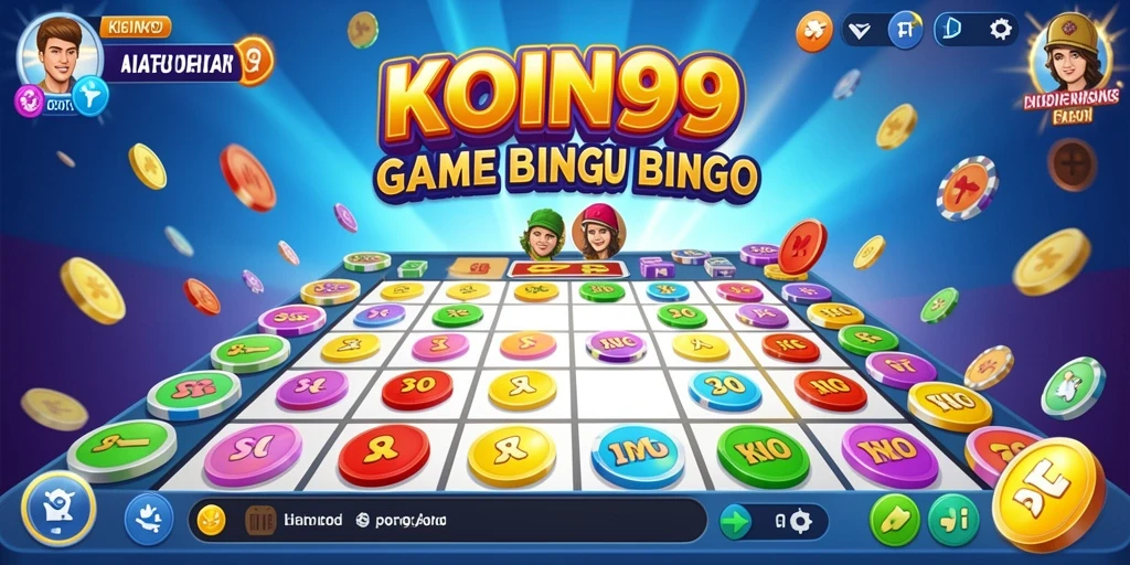Gameplay KOIN99 yang seru dengan interaksi nyata antar pemain.