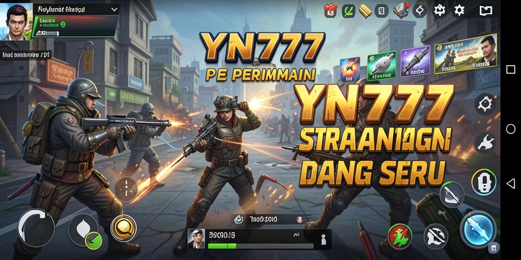 Tampilan gameplay seru dan strategi mendalam dalam YN777.